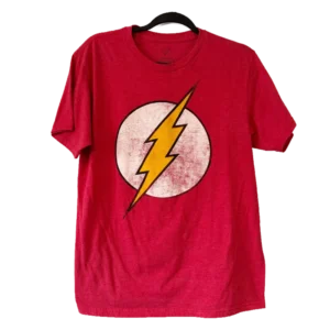 Vintage | The Flash Distressed Logo Tee