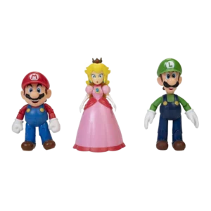 Super Mario | Mushroom Kingdom 3-Pack 4-inch