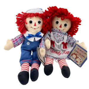 Raggedy Ann & Andy Plush Dolls